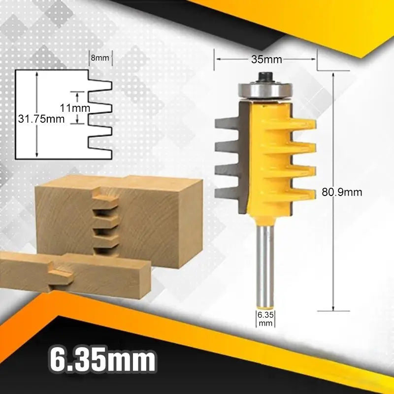 Tungan & Räffla Fräsning Router Bit - Lamora Sverige