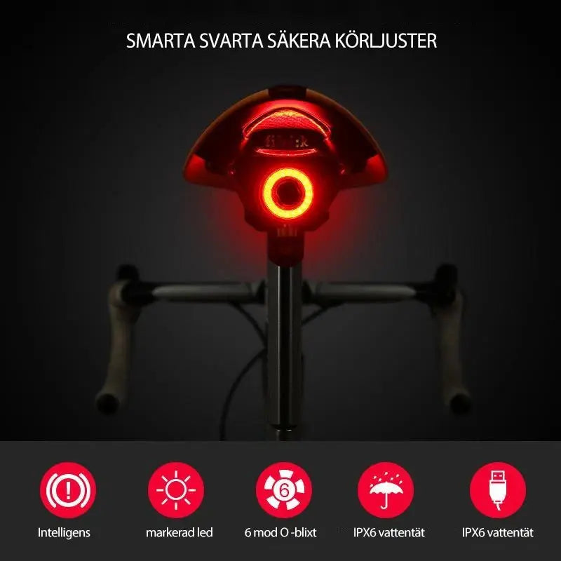 Ultra-smart Cykel Bakljus - Lamora Sverige