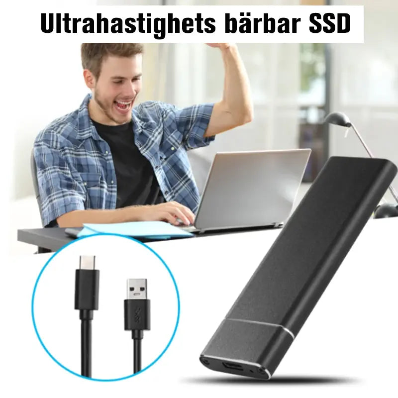 Ultrahastighets extern SSD -hårddisk - Lamora Sverige