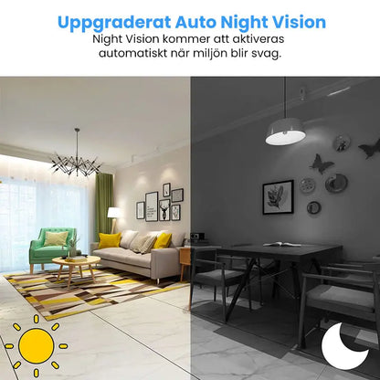 Uppgradera Mini WIFI-Kamera Vidvinkel - Lamora Sverige