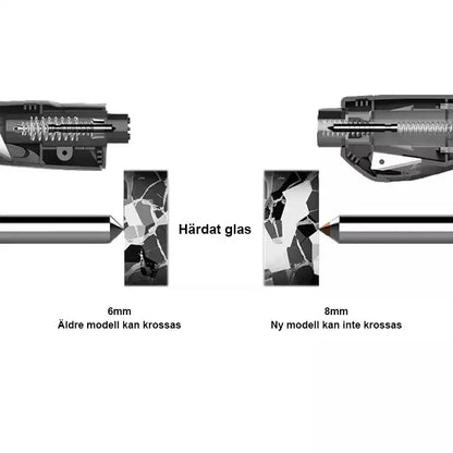 Uppgraderad 3-i-1 Car Window Breaker - Lamora Sverige