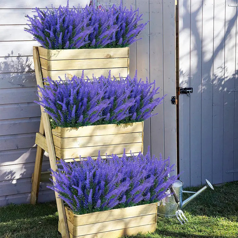 Utomhus konstgjorda lavendelblommor - Lamora Sverige