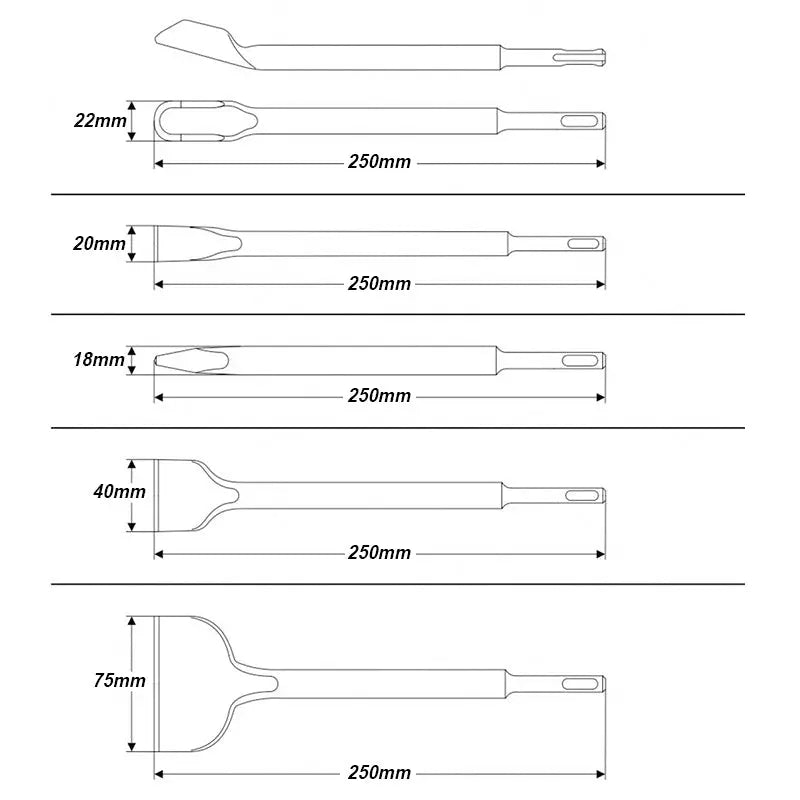 Wall Impact Chisel - Lamora Sverige