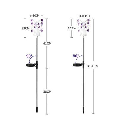Waterproof Solar Angel lights - Lamora Sverige