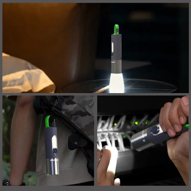 Zoomable LED Flashlight - Lamora Sverige