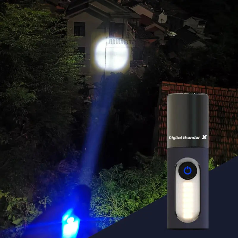 Zoomable LED Flashlight - Lamora Sverige