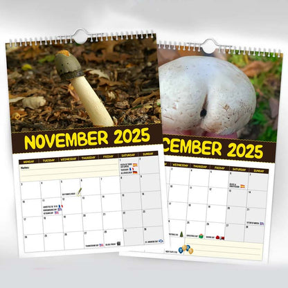 World's Greatest Mushrooms - 2024 Wall Calendar