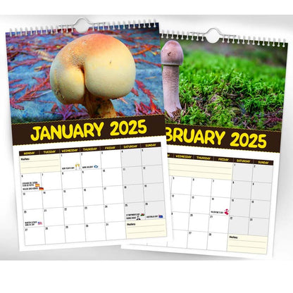 World's Greatest Mushrooms - 2024 Wall Calendar