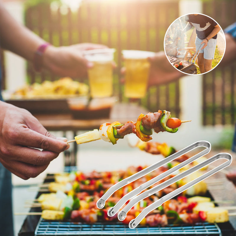 Tång för vändning av BBQ-korv