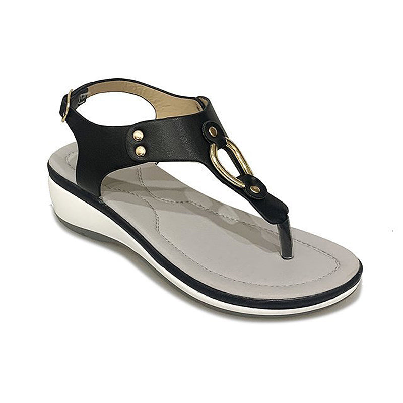 Sommar enfärgade flip flop sandaler