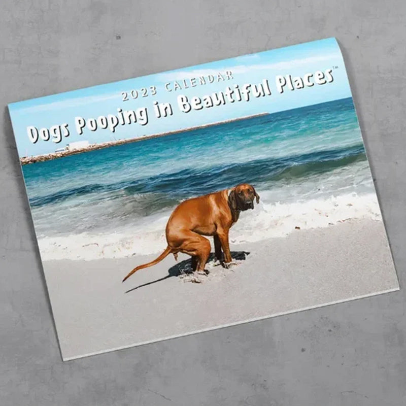 Pooping Pooches Dog Calendar