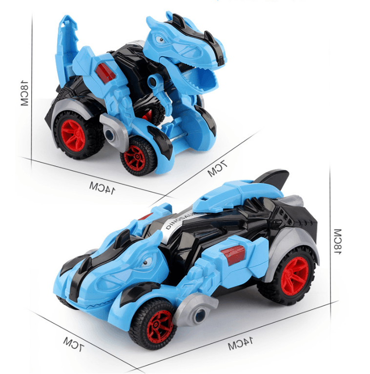 Dinosaurie-leksaksbil som Kan Byta Form