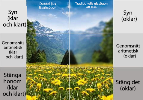 Titanium Progressiva Läsglasögon