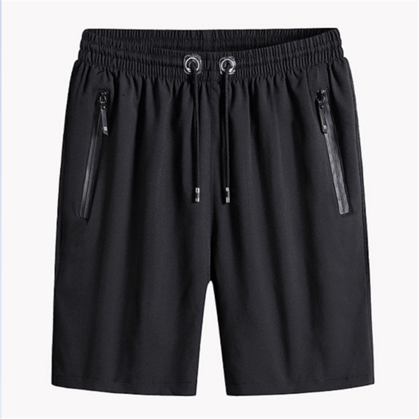 Short en soie glacée taille plus extensible pour homme