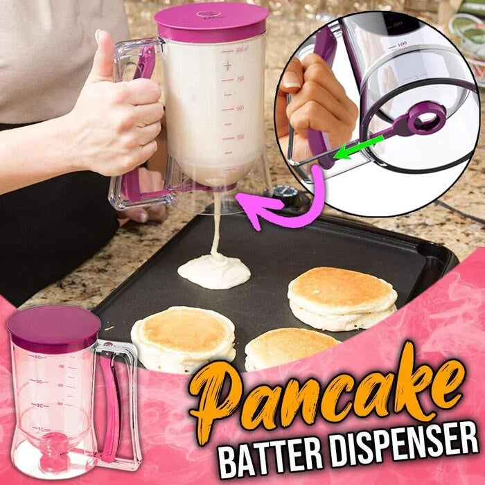 Pannkaka och cupcake smet dispenser