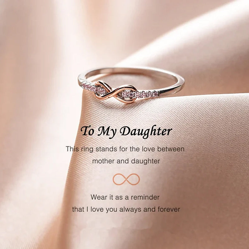 Till min dotter Infinity Ring