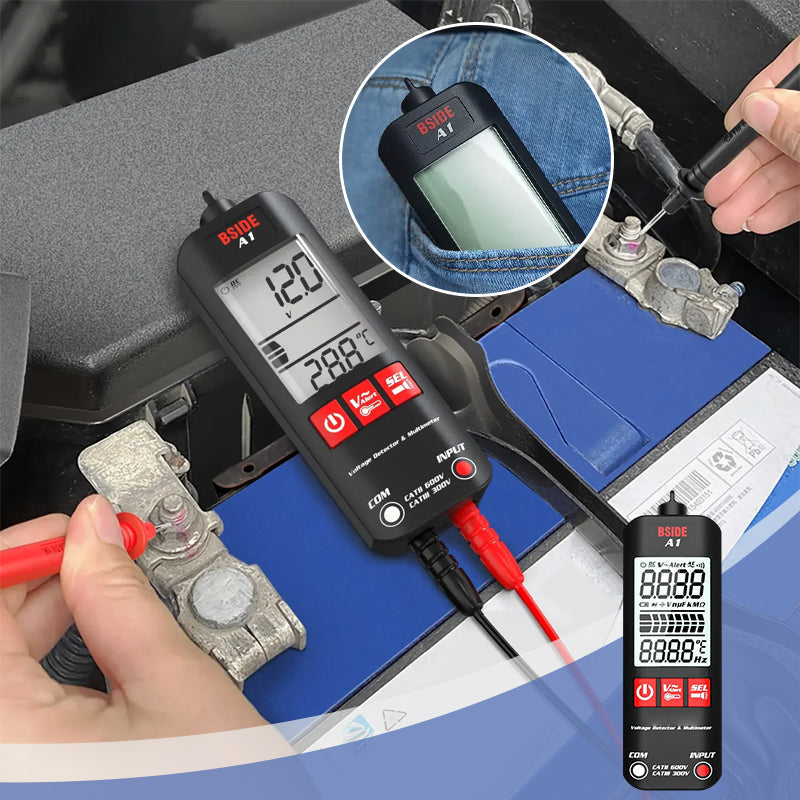 A1 Helautomatisk Anti-Burn Intelligent Digital Multimeter