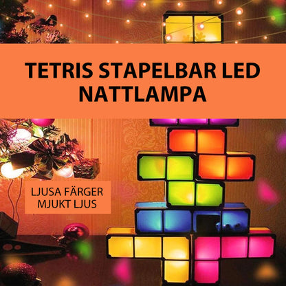 Stapelbar LED Nattlampa