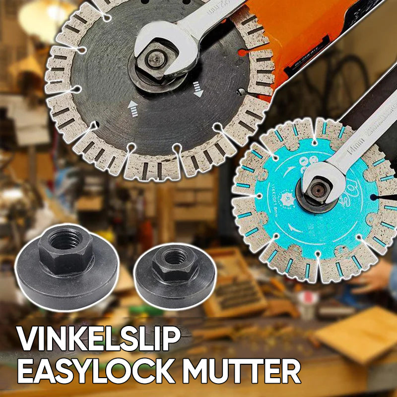 Vinkelslip Easylock Mutter