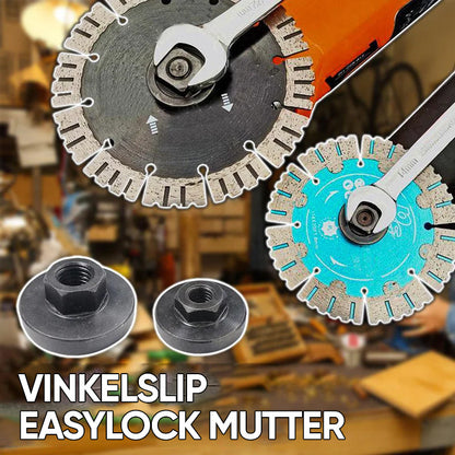 Vinkelslip Easylock Mutter