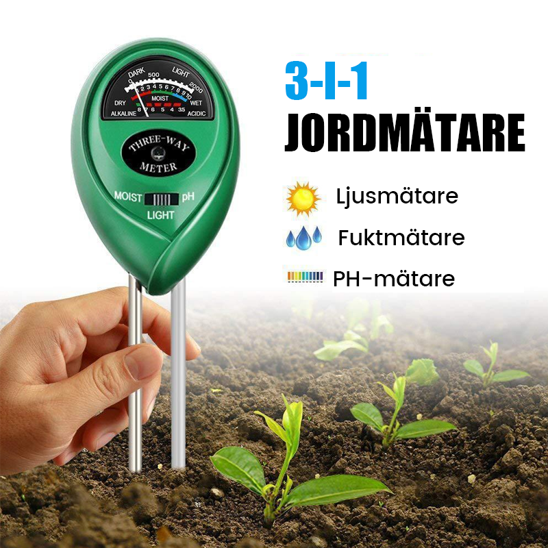 3-in-1 Soil Tester Kits with Moisture