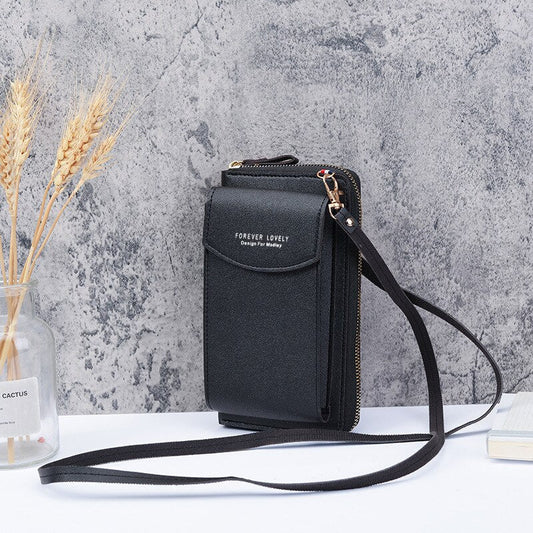 Shania crossbody-väska med flera fickor