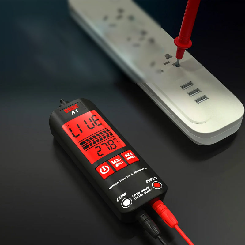 A1 Helautomatisk Anti-Burn Intelligent Digital Multimeter