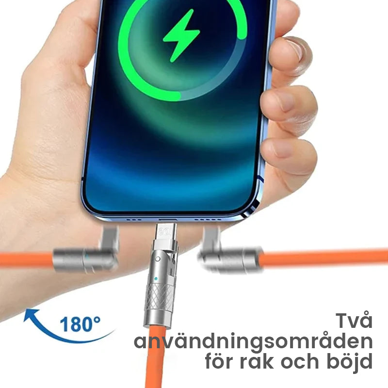 180° Rotating Fast Charge Cable