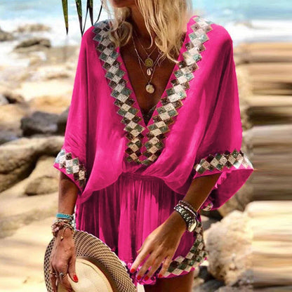 Strand boho jumpsuit