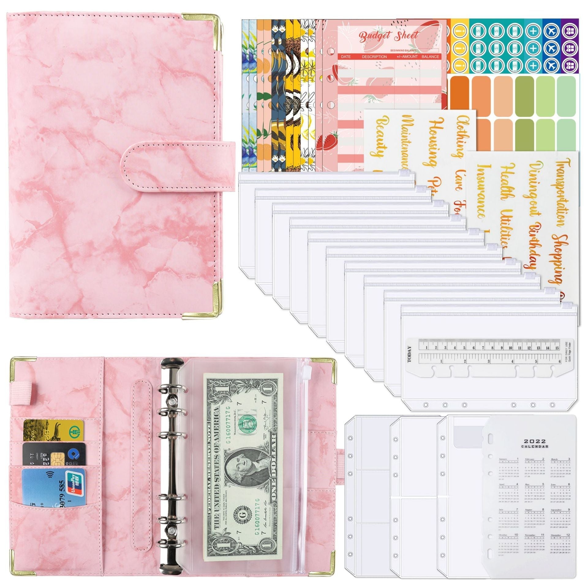 A6 Budget Planner Organizer