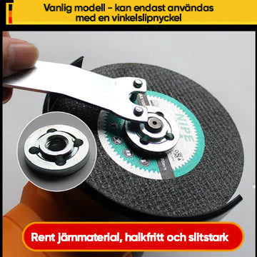 Vinkelslip Easylock Mutter