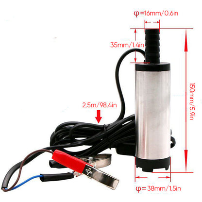 Aluminiumlegering elektrisk mikrobränslepump