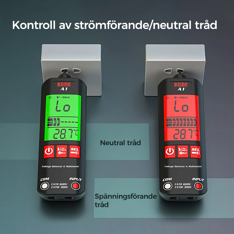 A1 Helautomatisk Anti-Burn Intelligent Digital Multimeter