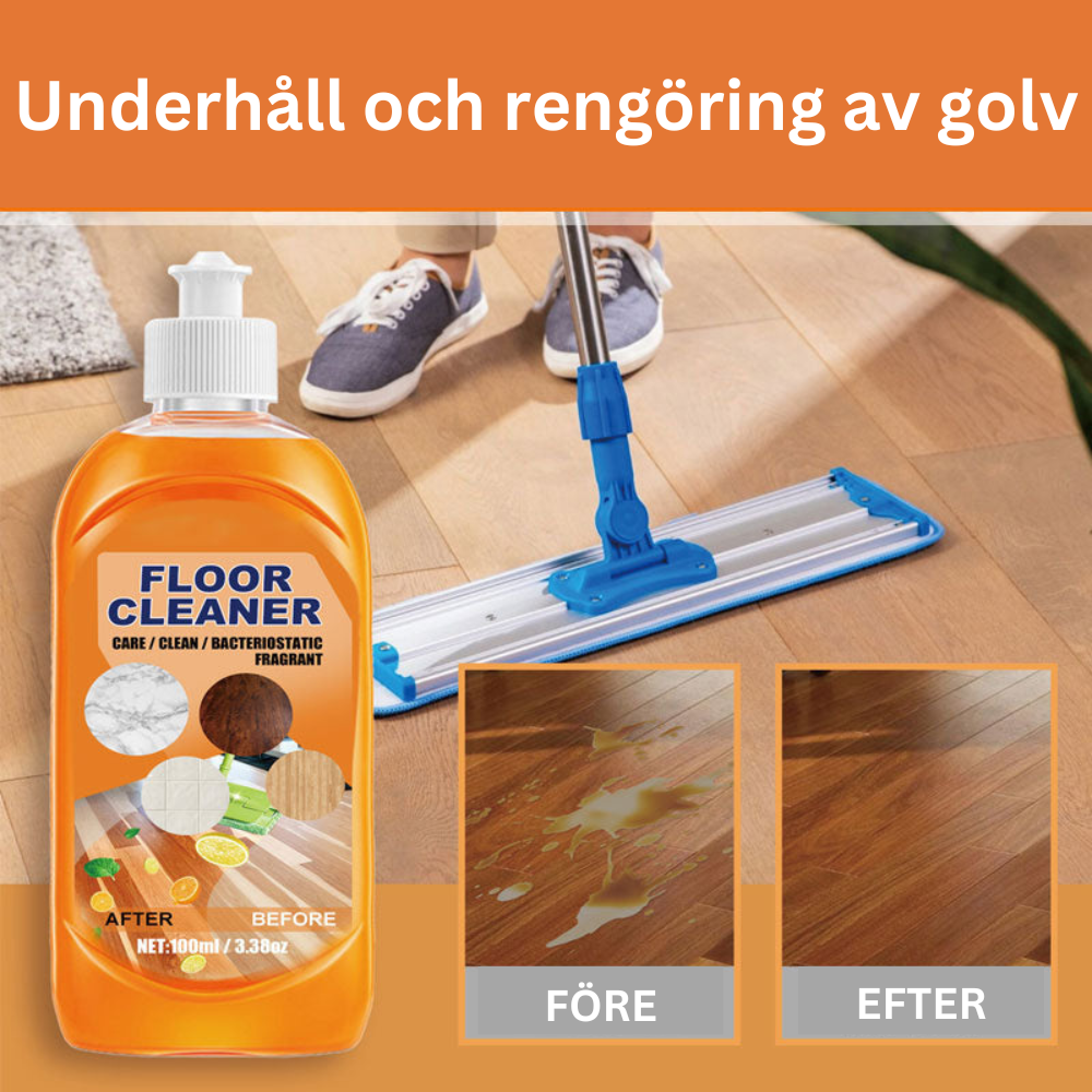 MightyClean | Kraftfull golvrengörare (1+1 Gratis)