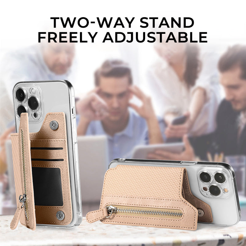 Pre-sale,The pre-sale time is 7 days>>Multifunctional Adhesive Phone Wallet Card Holder