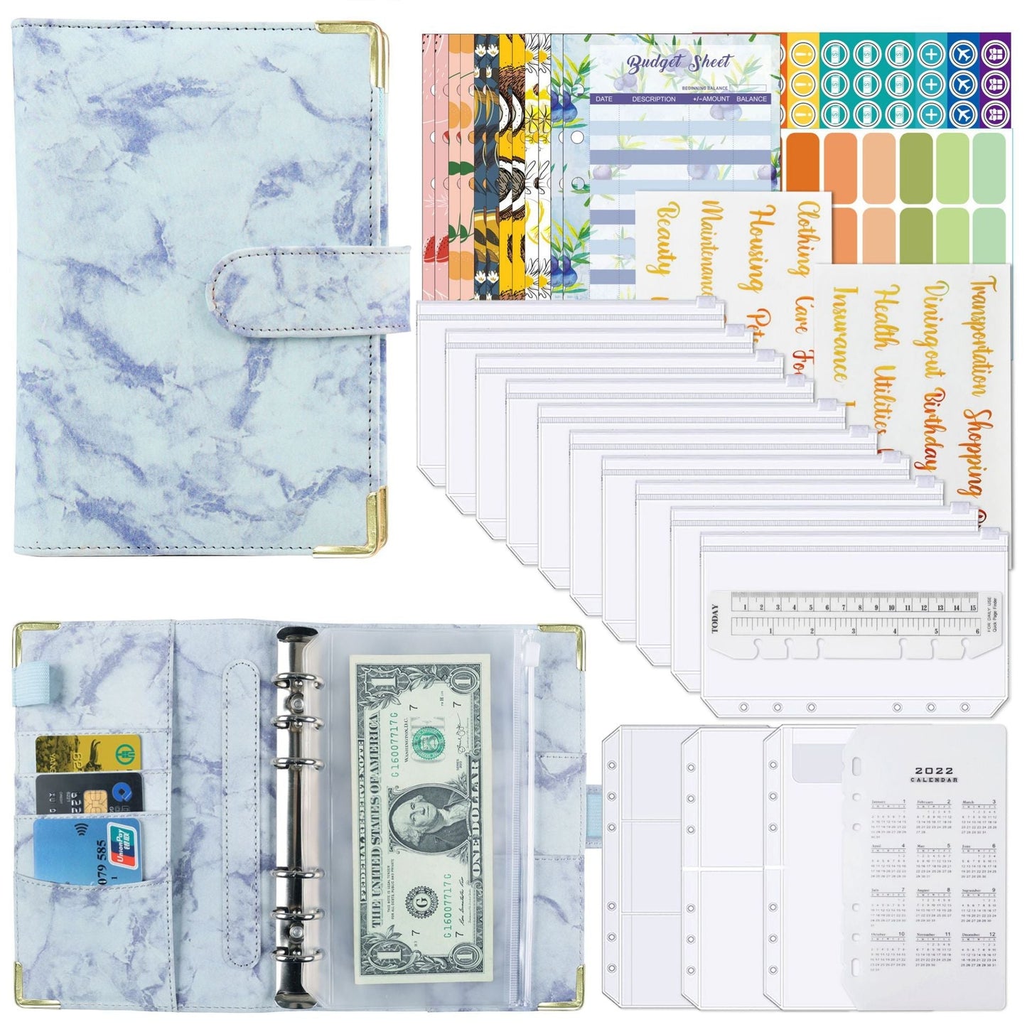 A6 Budget Planner Organizer