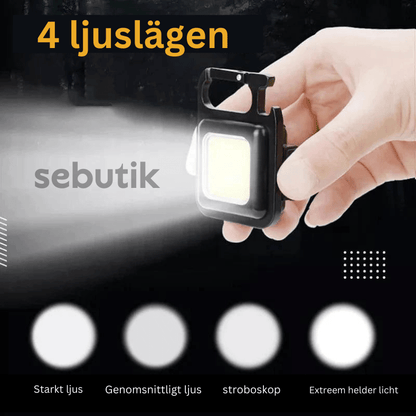 Ledsen™ - SMART Led Nyckelring Nödljus | (Tillfälligt 1+1 GRATIS)