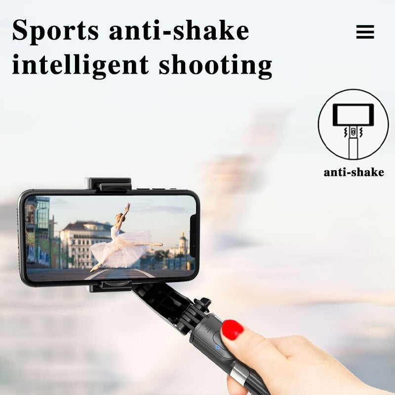 Bärbart stativ selfie stick