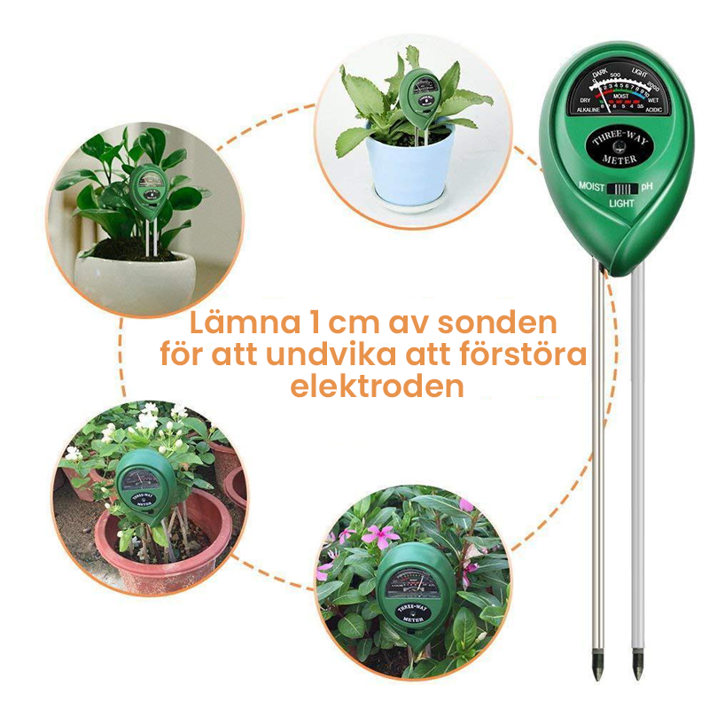 3-in-1 Soil Tester Kits with Moisture