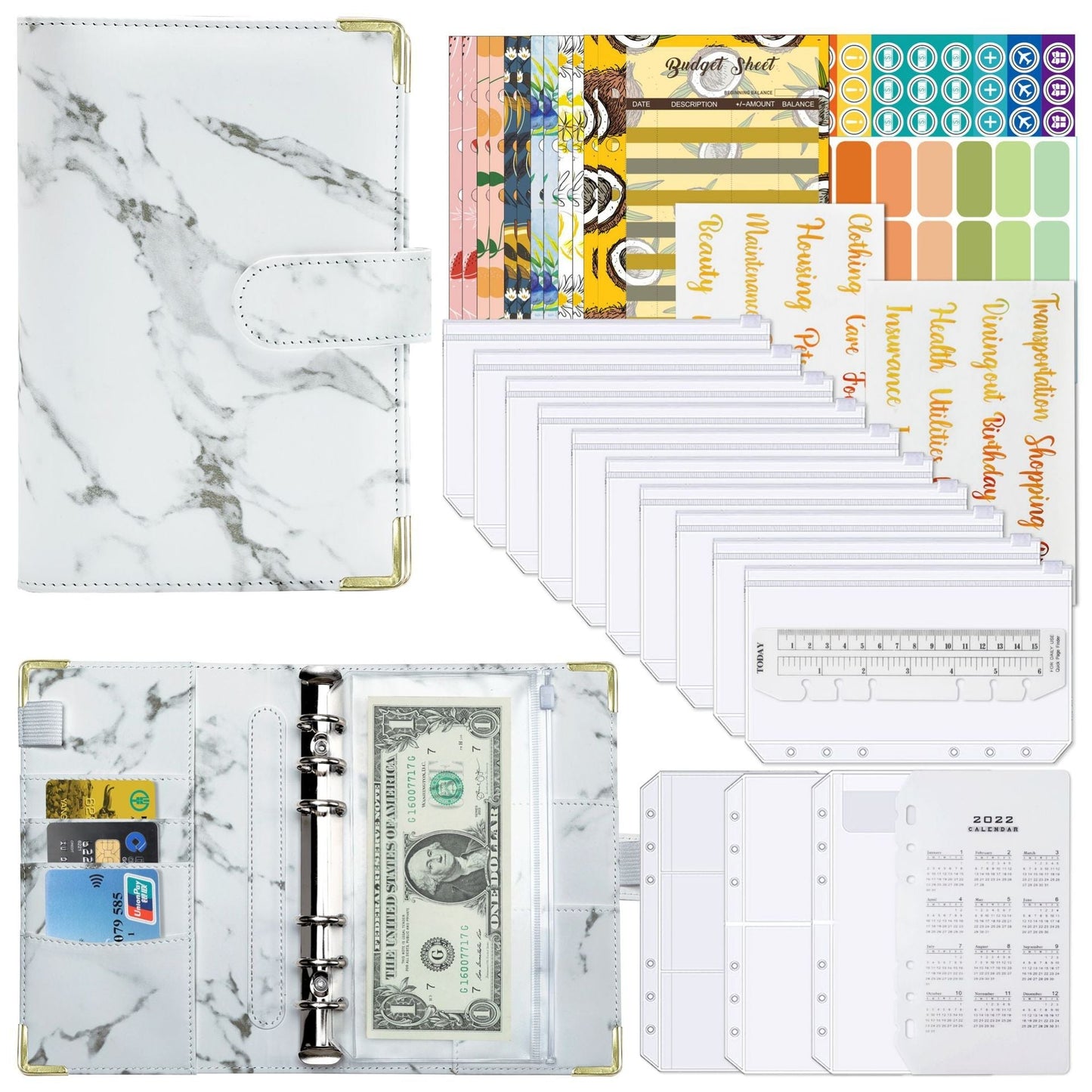 A6 Budget Planner Organizer