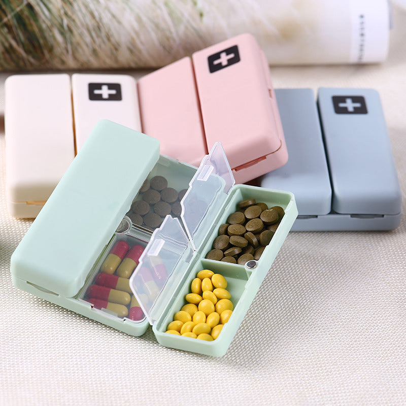 7 Compartments Portable Pill Case