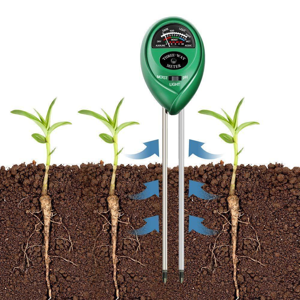 3-in-1 Soil Tester Kits with Moisture