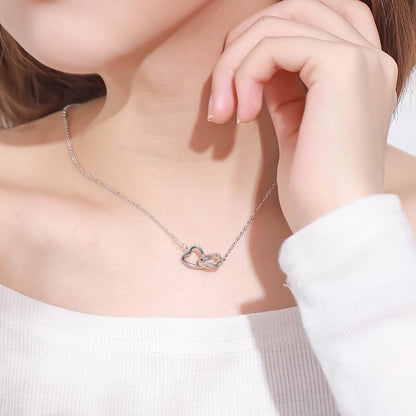 Interlocking Hearts Necklace