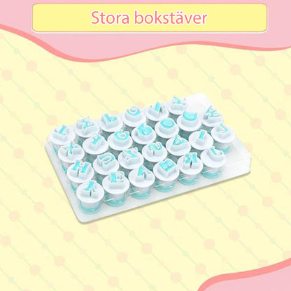 Utskrift av Fondant Kaka verktygssats