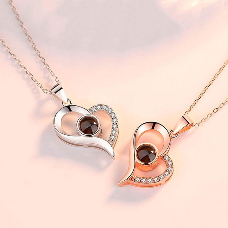 Love Projection Heart Halsband