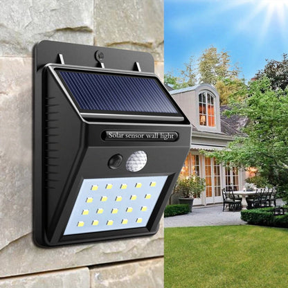 Rörelsesensor solar LED-ljus