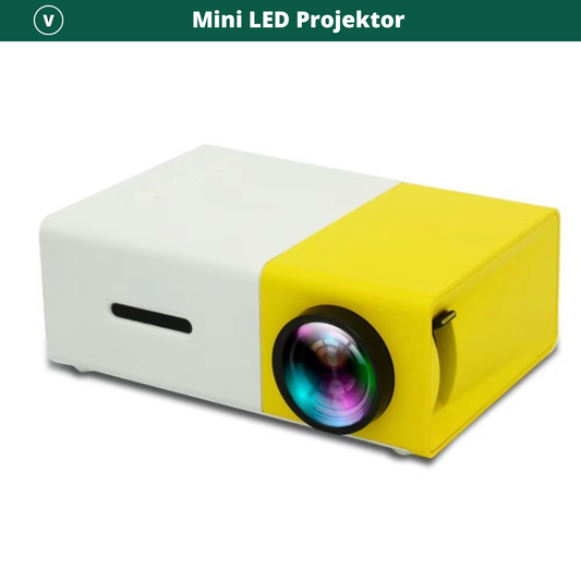 Mini LED Projektor™ - För En Riktig Biokänsla!