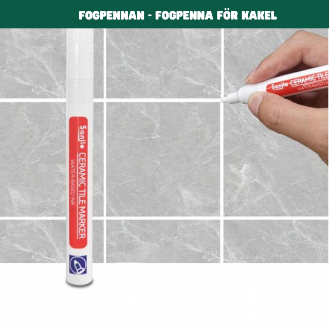 Fogpennan™ - Fogpenna för kakel