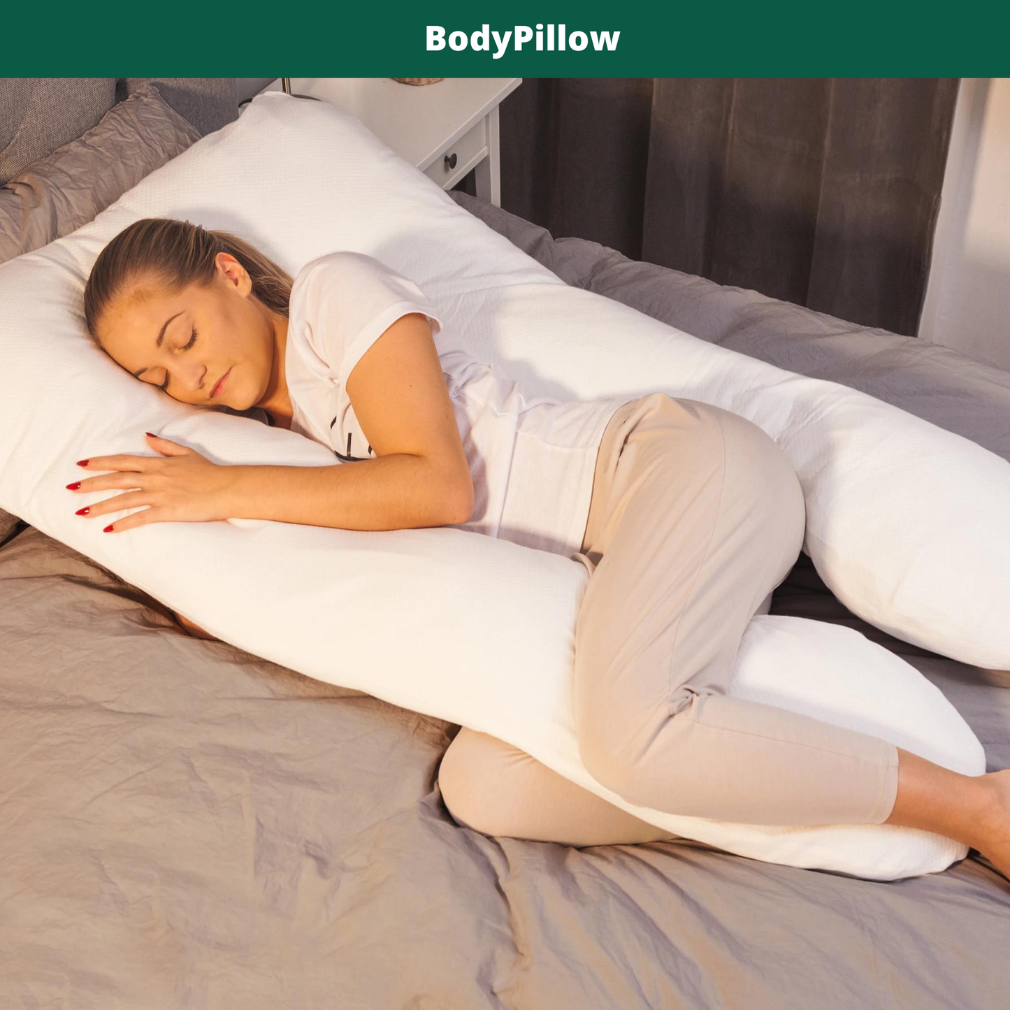 BodyPillow™ - Ergonomisk Kroppskudde