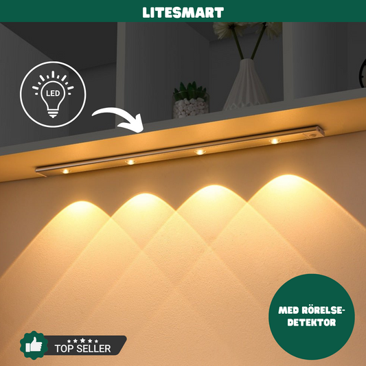 LiteSmart™ - LED-Belysning Med Rörelsedetektor